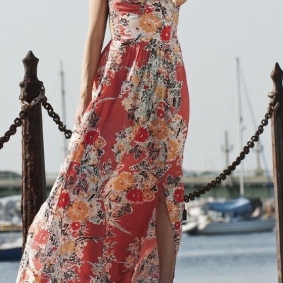 Free People Trough The Vine Maxi Dress size M - Picture 2 of 3